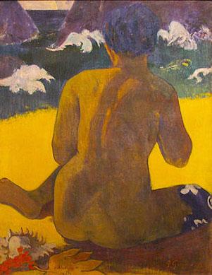 Paul Gauguin Vahine no te miti oil painting picture